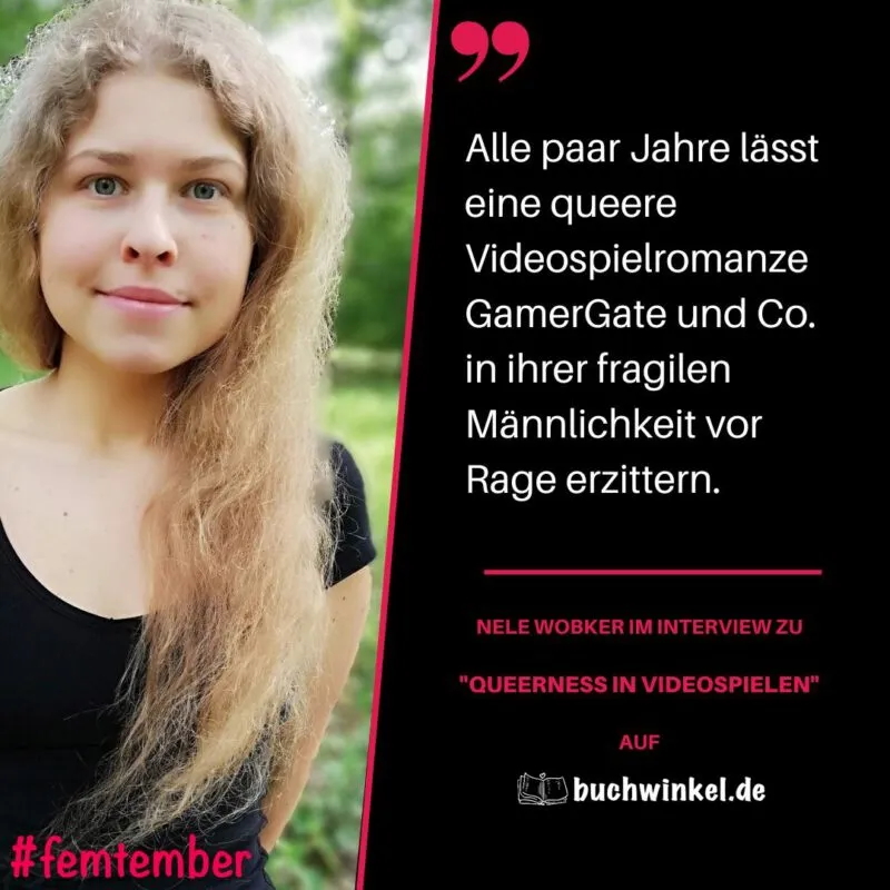 „Queerness in Videospielen“ – ein Interview mit Nele Wobker